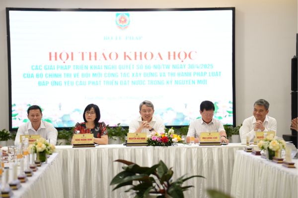 Nghị quyết số 66-NQ/TW: Dấu mốc rất quan trọng trong quá trình xây dựng và phát triển của Bộ, ngành Tư pháp